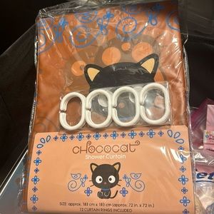 Chococat Sanrio Shower Curtain Hello Kitty